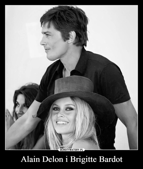 
    Alain Delon i Brigitte Bardot