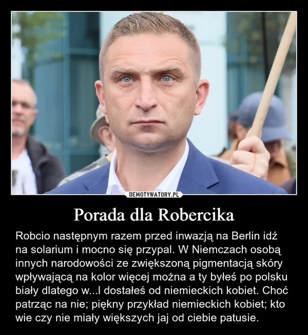 
    Porada dla Robercika