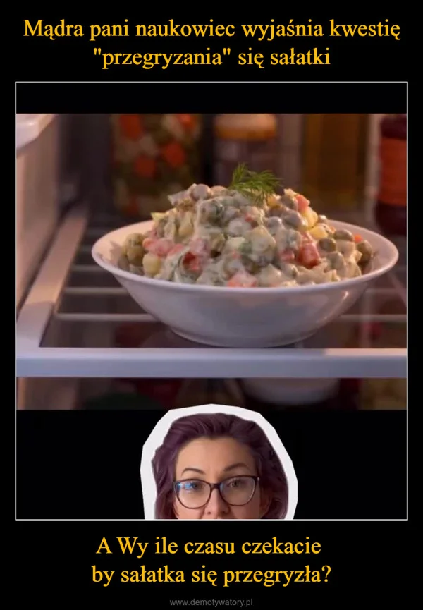 
    Mądra pani naukowiec wyjaśnia kwestię 