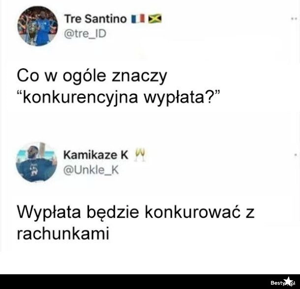 
    Konkurencyjna wypłata 