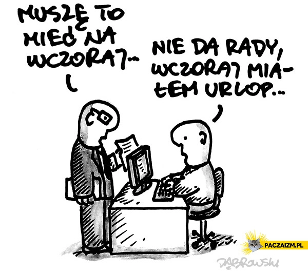 
    Na wczoraj