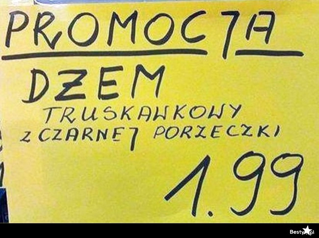 
    Promocja na dżem 