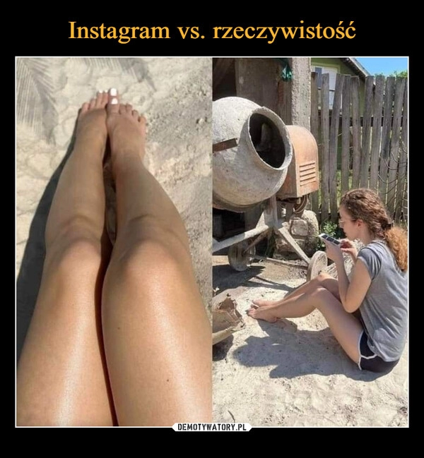 
    Instagram vs. rzeczywistość