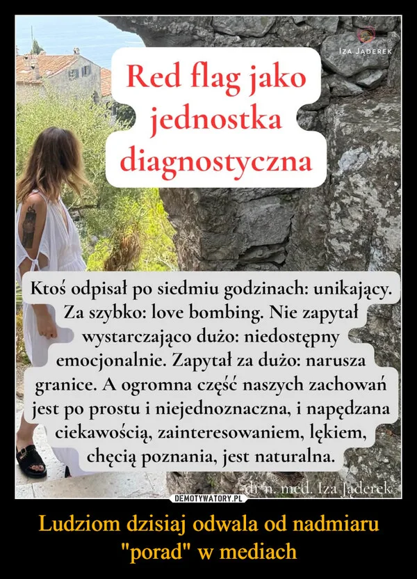 
    Ludziom dzisiaj odwala od nadmiaru 