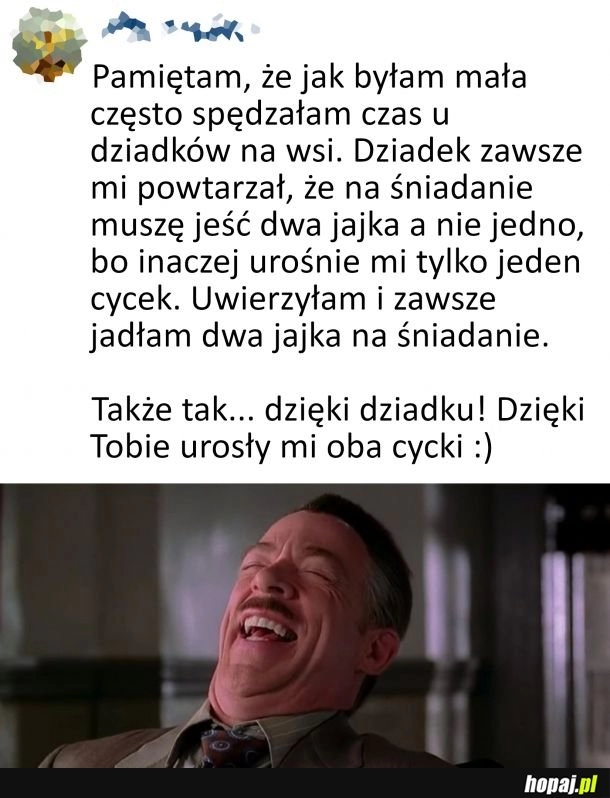 
    Dzięki dziadku!