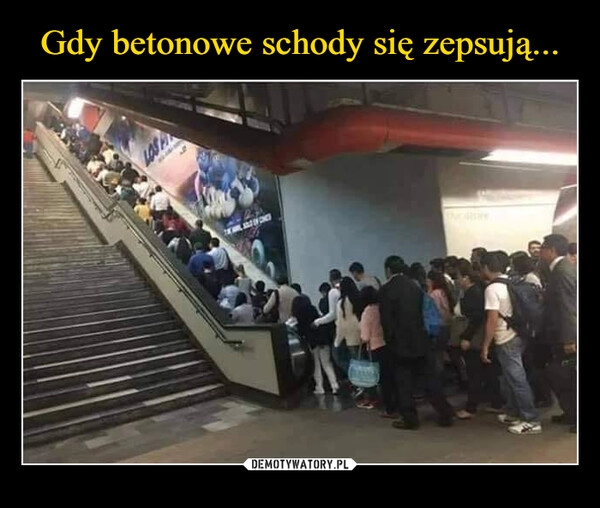 
    Gdy betonowe schody się zepsują...