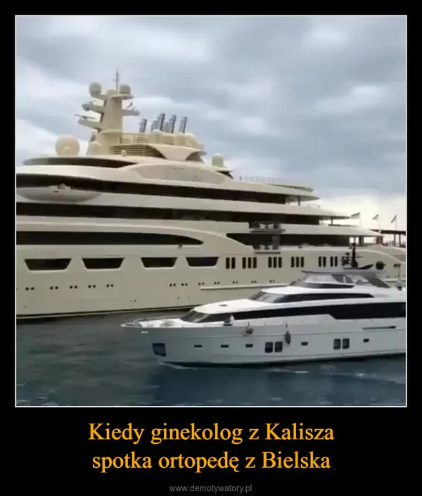 
    Kiedy ginekolog z Kalisza spotka ortopedę z Bielska