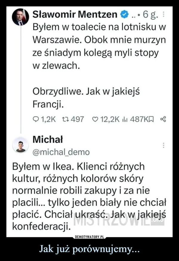 
    Jak już porównujemy...