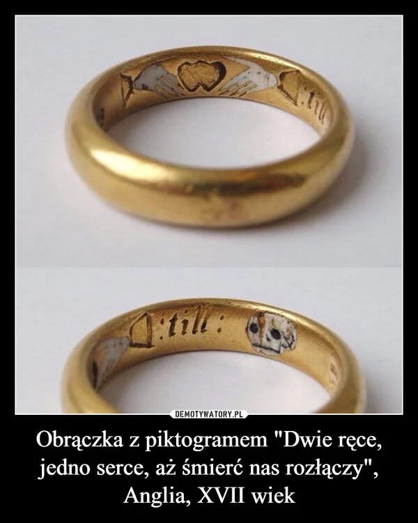
    Obrączka z piktogramem 