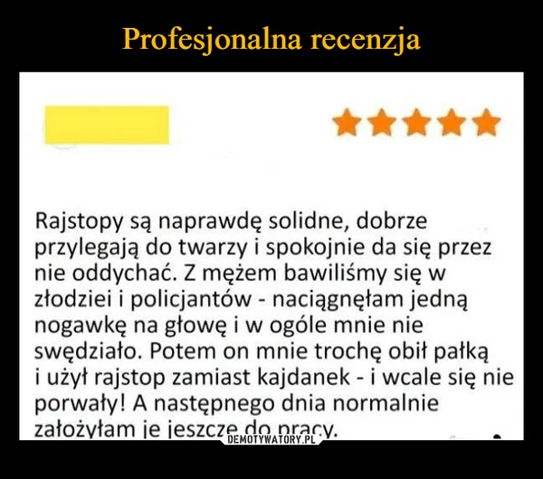 
    Profesjonalna recenzja