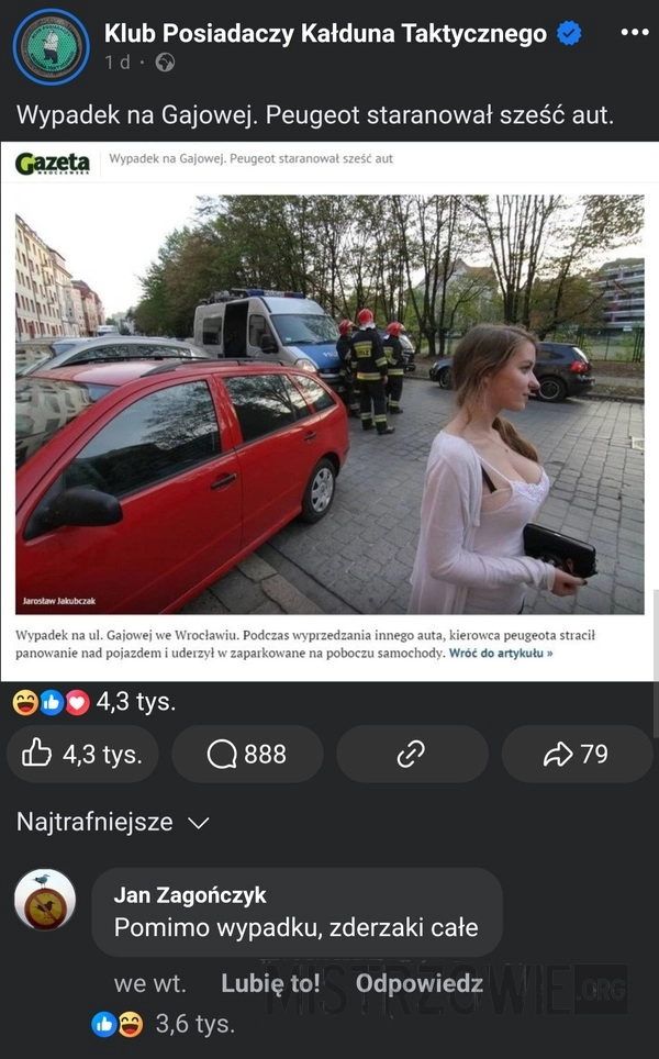 
    Wypadek