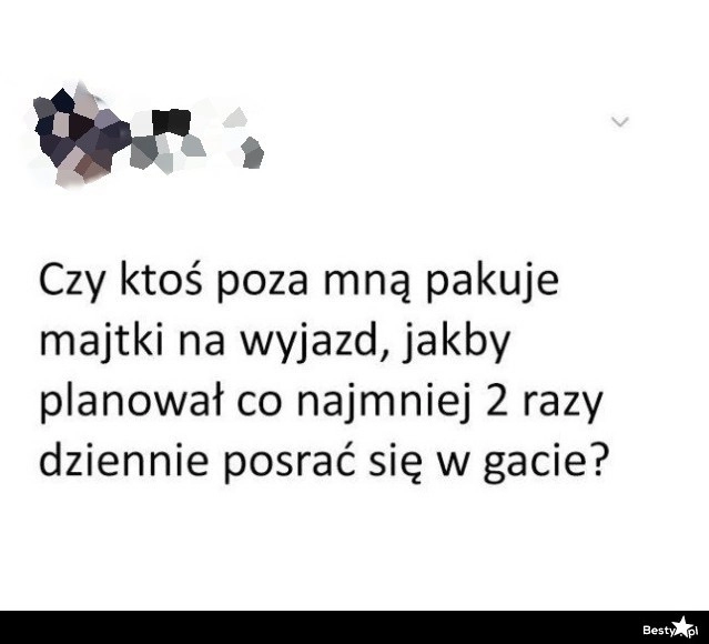 
    Pakowanie na wyjazd 