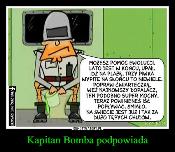 
    Kapitan Bomba podpowiada