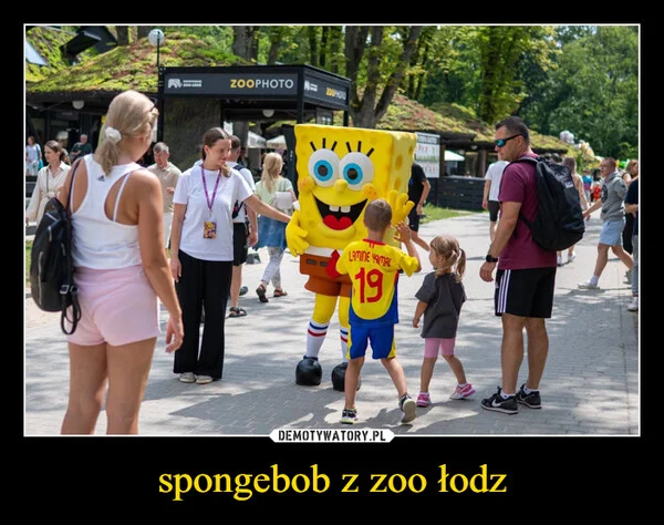 
    spongebob z zoo łodz