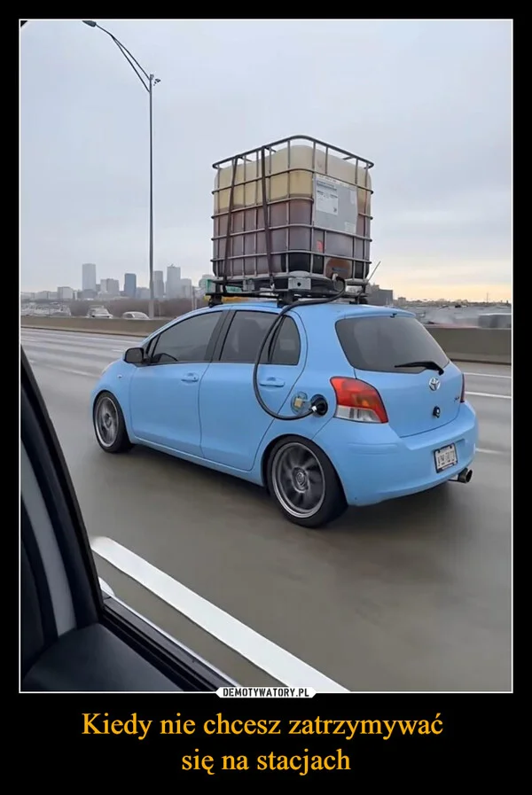 
    Kiedy nie chcesz zatrzymywać się na stacjach