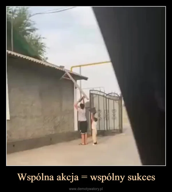 
    Wspólna akcja = wspólny sukces