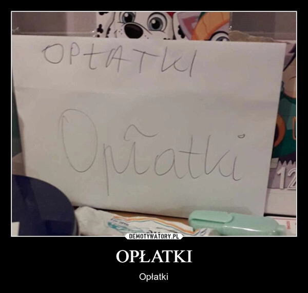 
    OPŁATKI