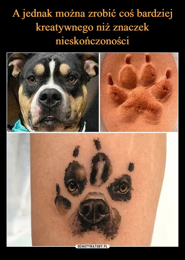 
    A jednak można zrobić coś bardziej kreatywnego niż znaczek nieskończoności