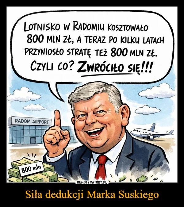 Siła dedukcji Marka Suskiego