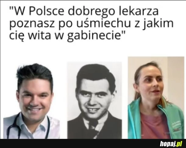 
    Uśmiech lekarza