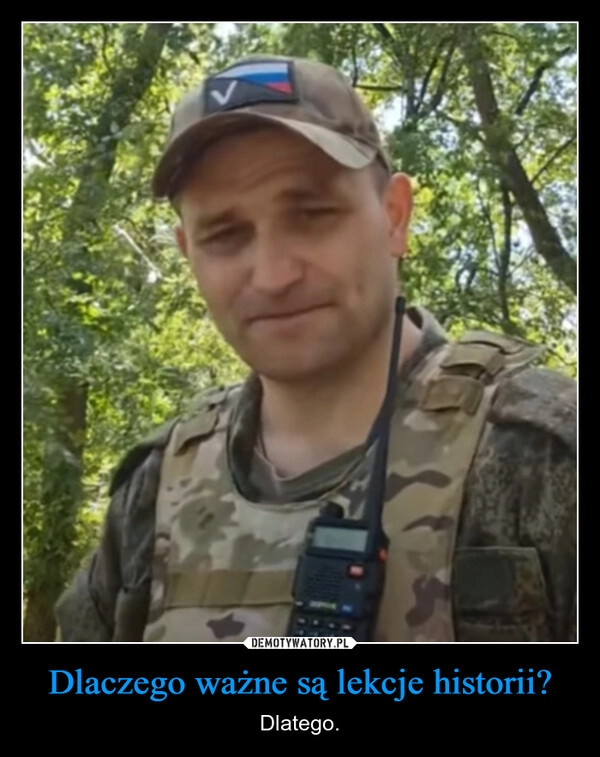 
    Dlaczego ważne są lekcje historii?