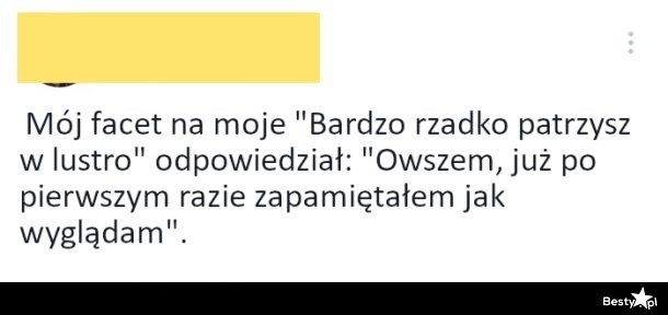 
    Patrzenie w lustro 