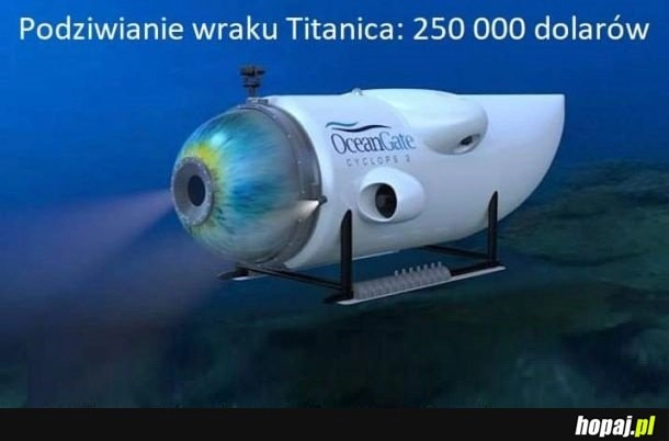 
    Dołączenie do wraku Titanica: bezcenne