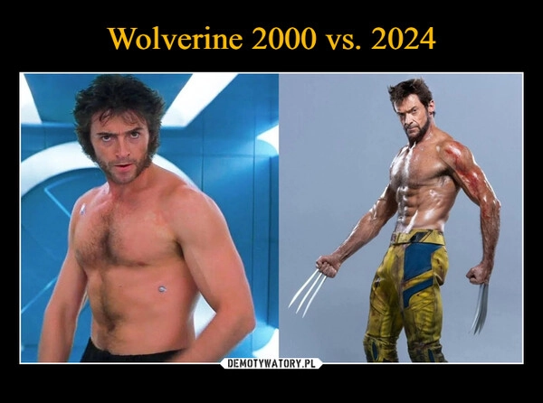 
    Wolverine 2000 vs. 2024