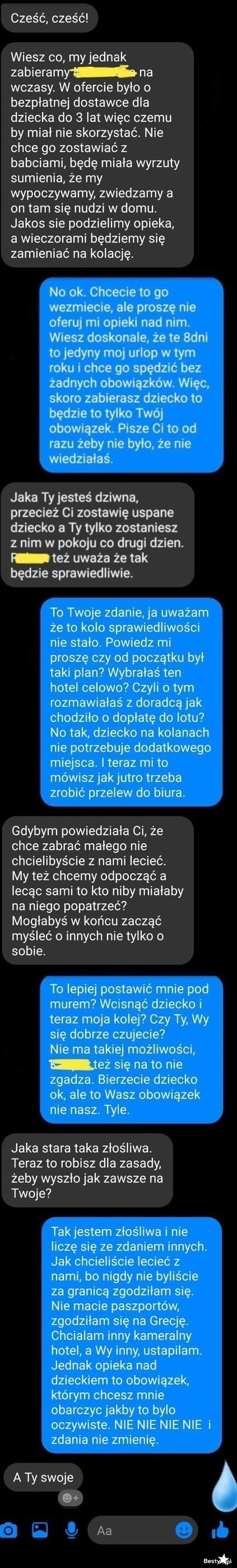 
    Wspólny wyjazd ze znajomymi, a opieka nad dzieckiem 