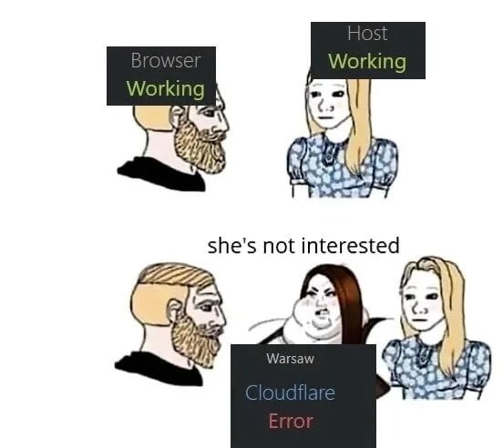 
    The internet for some reason