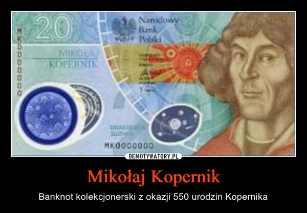 
    Mikołaj Kopernik 