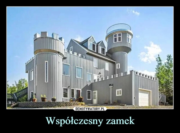 
    Współczesny zamek