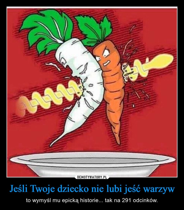 
    Jeśli Twoje dziecko nie lubi jeść warzyw