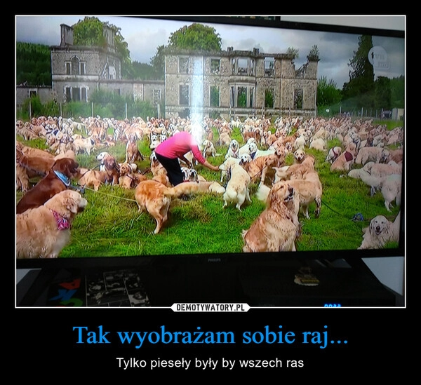 
    Tak wyobrażam sobie raj...