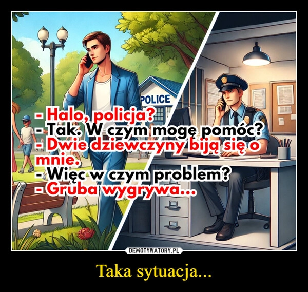 
    Taka sytuacja...