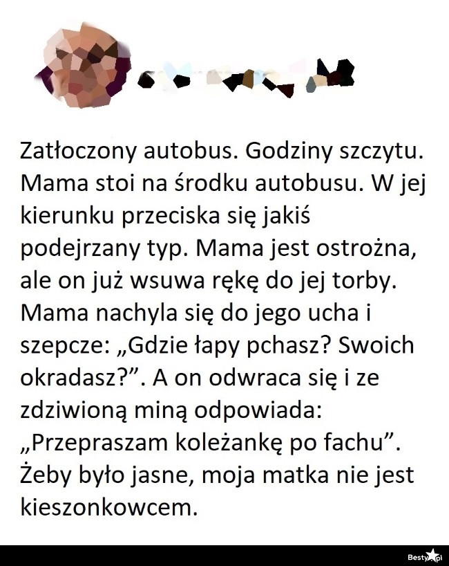 
    Kieszonkowiec w autobusie 