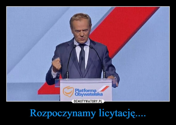 
    Rozpoczynamy licytację....