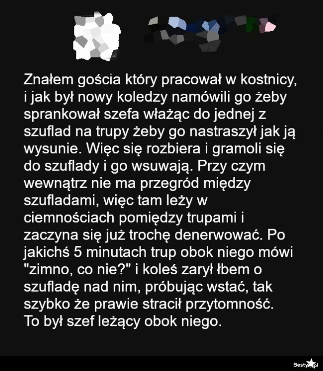 
    Prank w pracy 