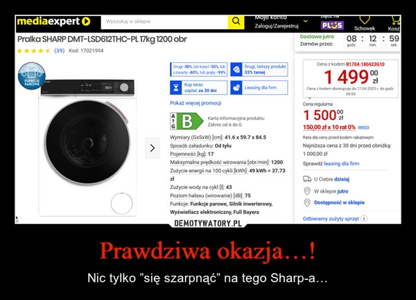 
    Prawdziwa okazja…!