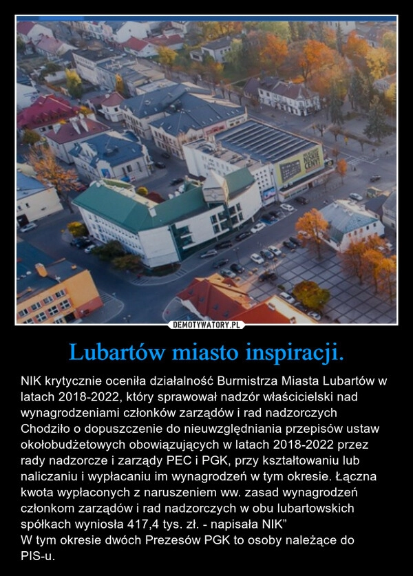 
    Lubartów miasto inspiracji.