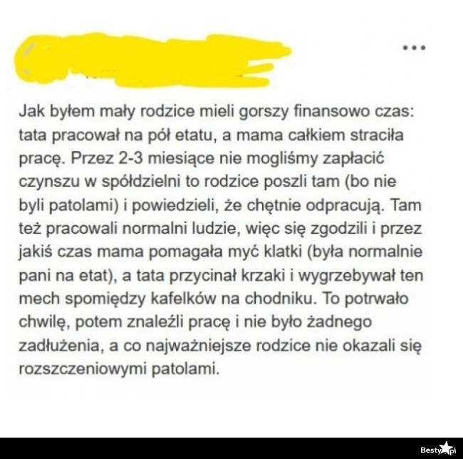 
    Rodzice i ich zachowanie w ciężkim czasie 