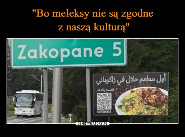 
    "Bo meleksy nie są zgodne
 z naszą kulturą"