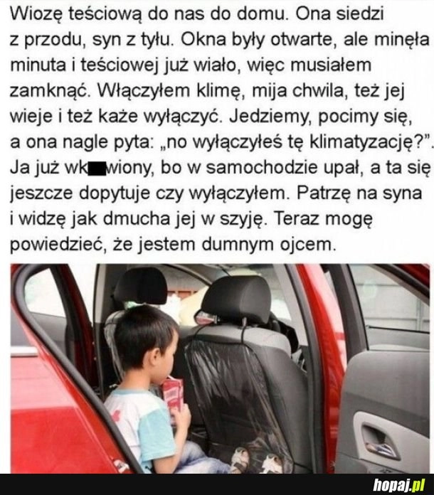 
    Dumny ojciec