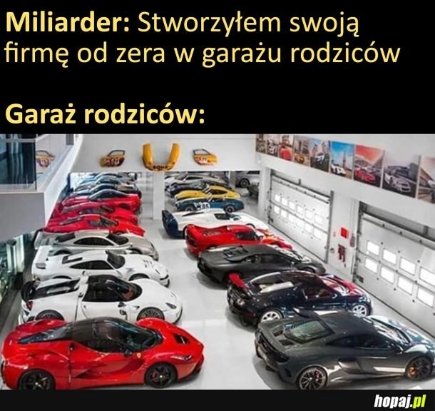 
    Stworzył firmę od zera