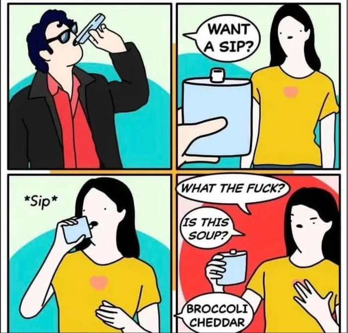 
    Soup is love, soup is life.