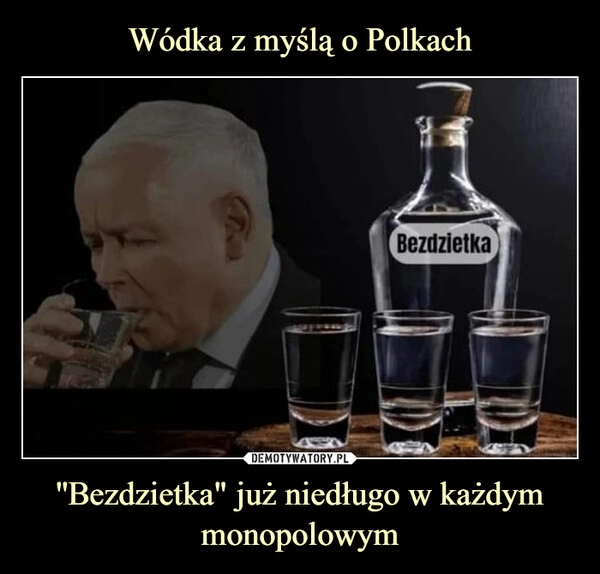 
    
Wódka z myślą o Polkach ''Bezdzietka" już niedługo w każdym monopolowym 