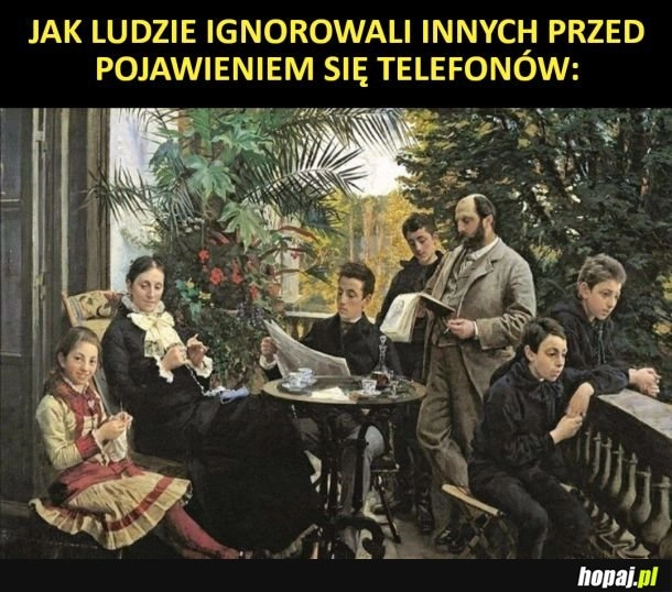 
    Ignorowanie ludzi