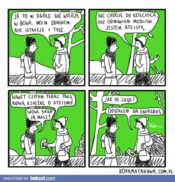 
    Typowy ateista