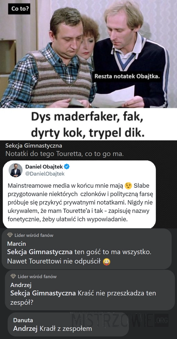 
    Notatki Obajtka