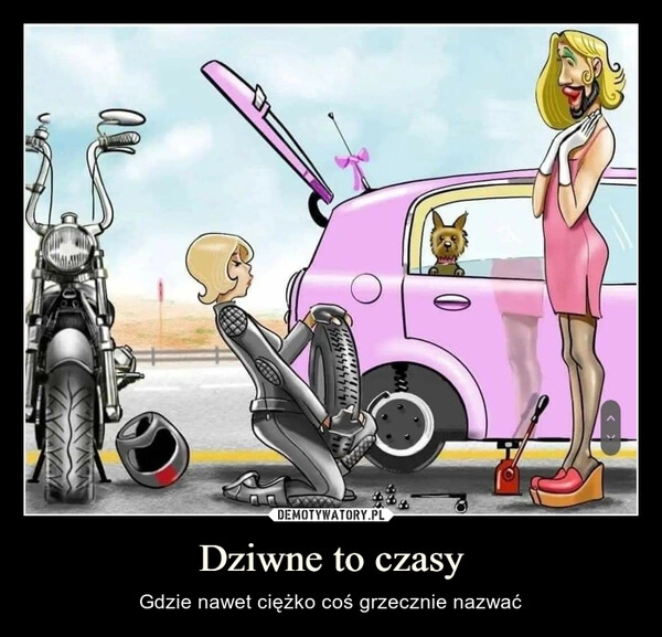 
    Dziwne to czasy